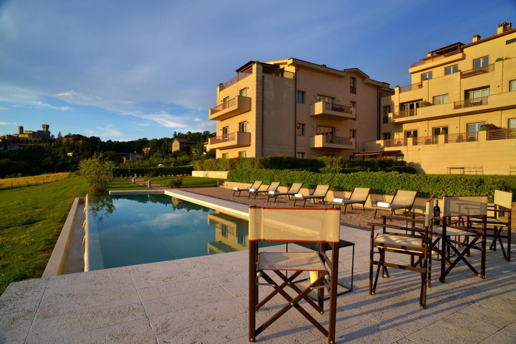 Fonteliving Restart Aparthotel San Casciano dei Bagni Kültér fotó